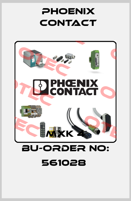 MXK 4 BU-ORDER NO: 561028  Phoenix Contact