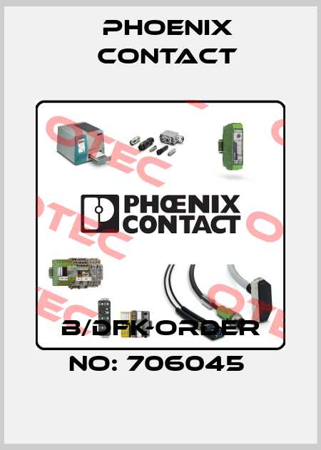 B/DFK-ORDER NO: 706045  Phoenix Contact
