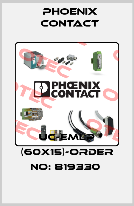 UC-EMLP (60X15)-ORDER NO: 819330  Phoenix Contact
