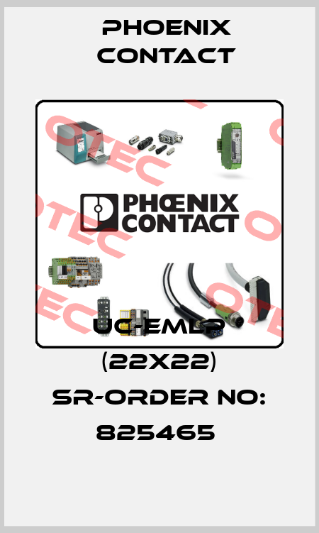 UC-EMLP (22X22) SR-ORDER NO: 825465  Phoenix Contact