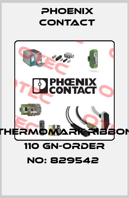 THERMOMARK-RIBBON 110 GN-ORDER NO: 829542  Phoenix Contact
