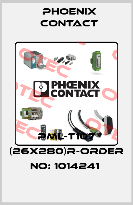 PML-T107 (26X280)R-ORDER NO: 1014241  Phoenix Contact