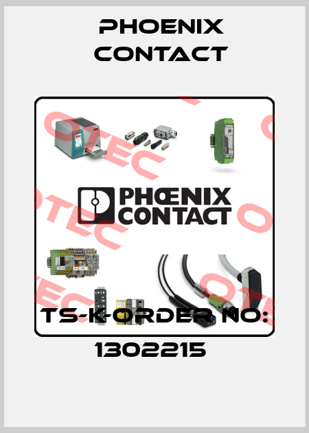 TS-K-ORDER NO: 1302215  Phoenix Contact
