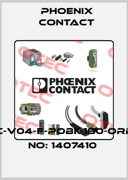 CUC-V04-F-POBK-180-ORDER NO: 1407410  Phoenix Contact