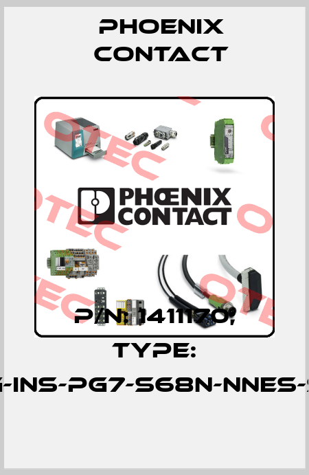 p/n: 1411170; Type: G-INS-PG7-S68N-NNES-S Phoenix Contact