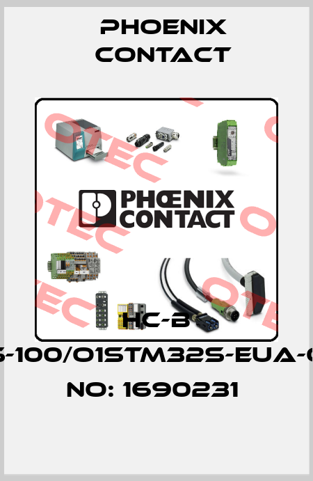 HC-B 16-TMS-100/O1STM32S-EUA-ORDER NO: 1690231  Phoenix Contact