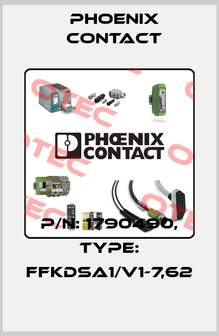 P/N: 1790490, Type: FFKDSA1/V1-7,62 Phoenix Contact