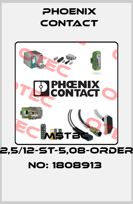 MSTBC 2,5/12-ST-5,08-ORDER NO: 1808913  Phoenix Contact