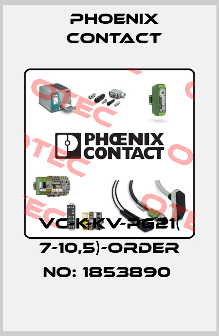 VC-K-KV-PG21( 7-10,5)-ORDER NO: 1853890  Phoenix Contact