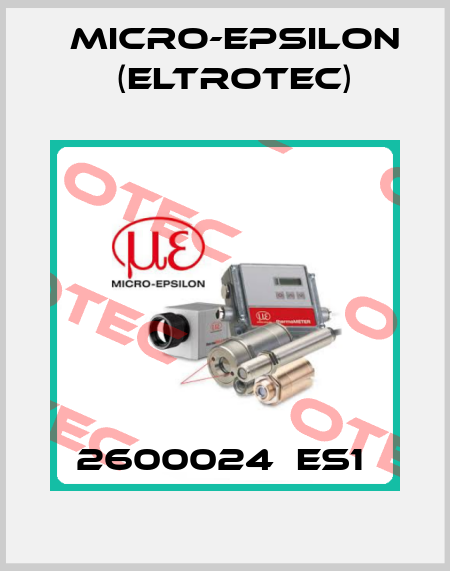 2600024  ES1  Micro-Epsilon (Eltrotec)