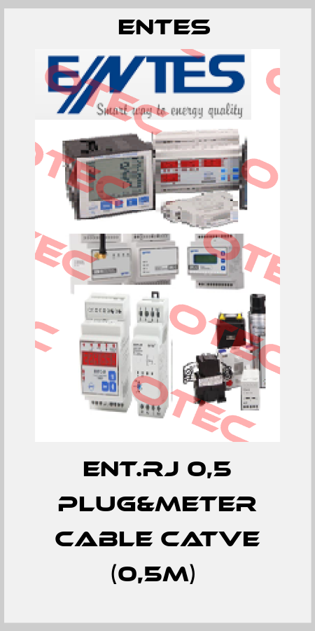 ENT.RJ 0,5 Plug&Meter Cable CATVe (0,5m)  Entes