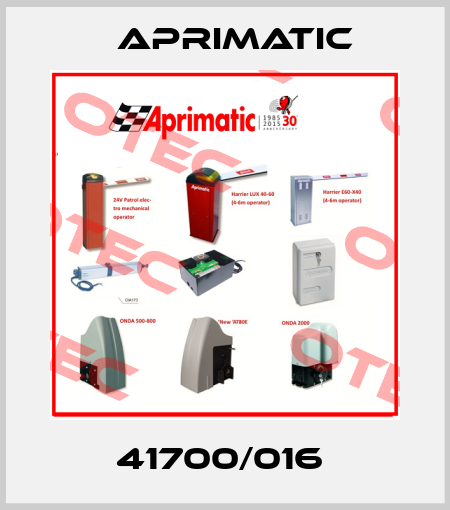 41700/016  Aprimatic