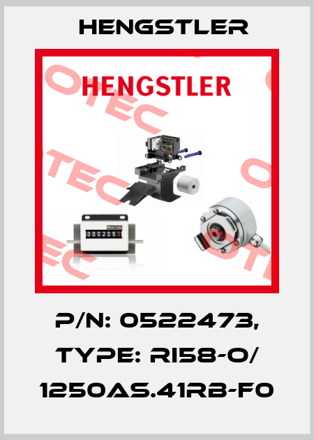p/n: 0522473, Type: RI58-O/ 1250AS.41RB-F0 Hengstler