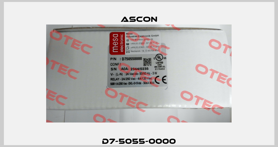 D7-5055-0000 Ascon