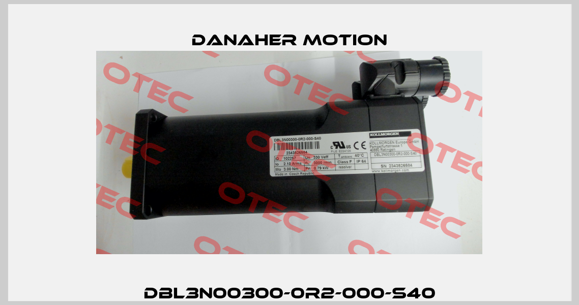 DBL3N00300-0R2-000-S40 Danaher Motion
