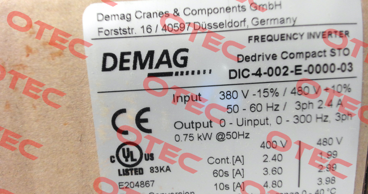 DIC-4-002-E-0000-03 Demag