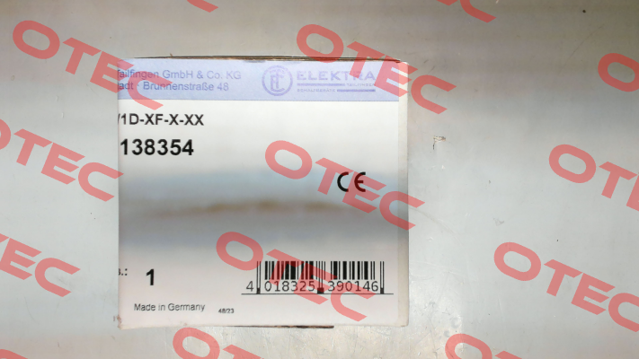 V1D-XF-X-XX, 138354 Elektra Tailfingen