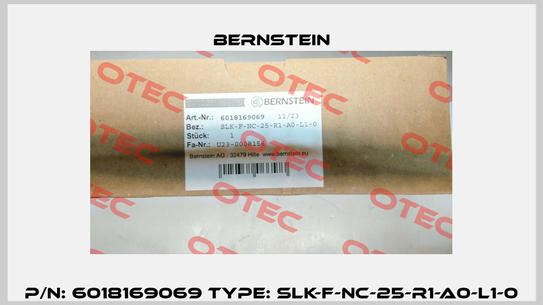 P/N: 6018169069 Type: SLK-F-NC-25-R1-A0-L1-0 Bernstein