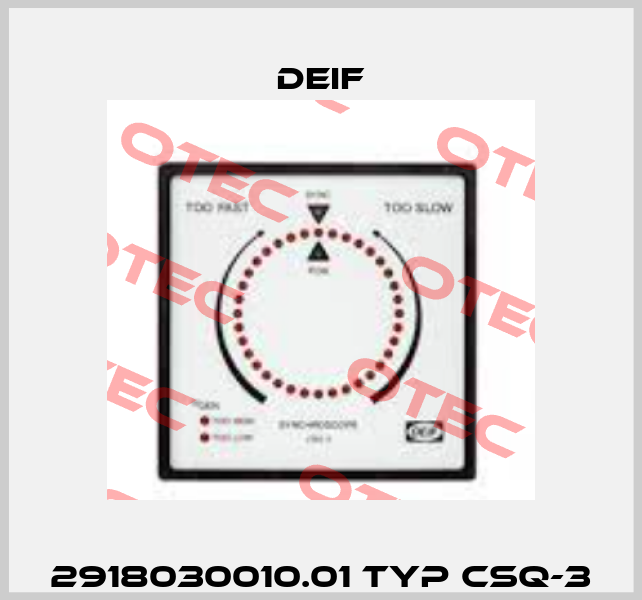 2918030010.01 Typ CSQ-3 Deif