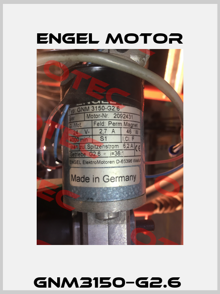 GNM3150−G2.6  Engel Motor
