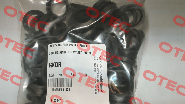 Replacement rubber ring suitable for GKA 12. Ludecke