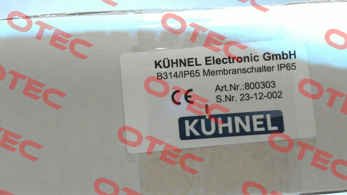 B314/IP65 /  Art.Nr:800303 Kühnel