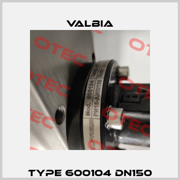 Type 600104 DN150 Valbia