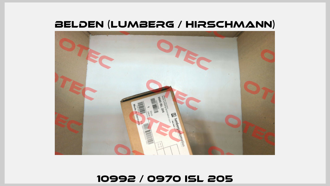 10992 / 0970 ISL 205 Belden (Lumberg / Hirschmann)