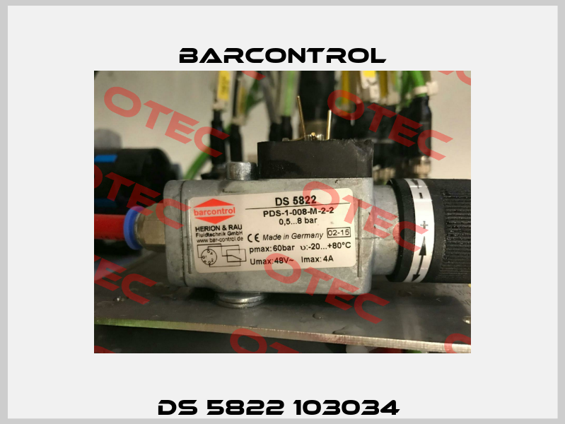 DS 5822 103034  Barcontrol