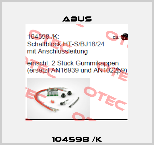 104598 /K Abus