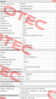 5KH36MNA445X. Marathon (Regal)