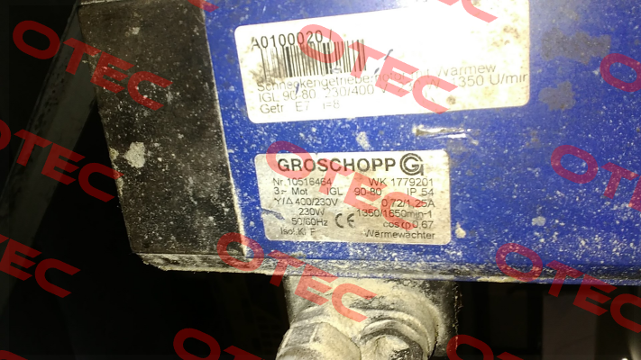 IGL 90-80, 400/230 V, 50 Hz (501729)  Groschopp