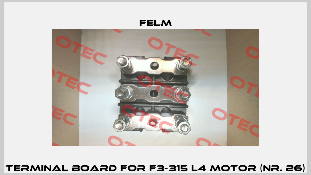 Terminal board for F3-315 L4 motor (Nr. 26) Felm