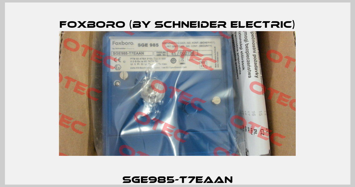 SGE985-T7EAAN Foxboro (by Schneider Electric)