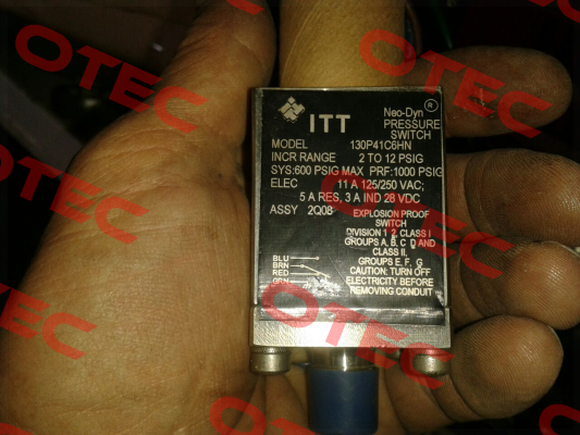 130P41C6HN ITT NEO DYN