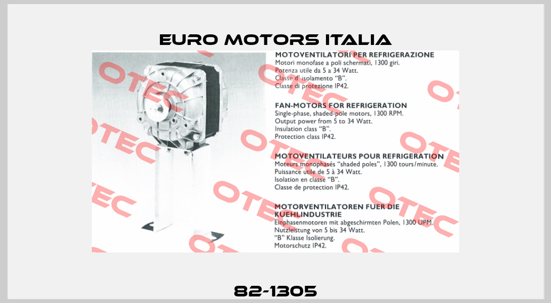 82-1305 Euro Motors Italia
