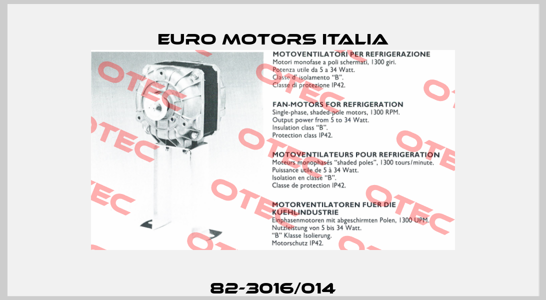 82-3016/014 Euro Motors Italia