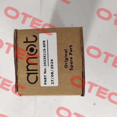 2433X115-SPR / For AMOT Thermostatic valve model BM/BR Amot