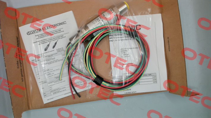 P/N: 921758, Type: HDA 47F9-A-3000-DS-000(PSI)72inch Hydac