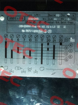 LFE 1 obsolete replaced by LFE1/8853  Siemens (Landis Gyr)