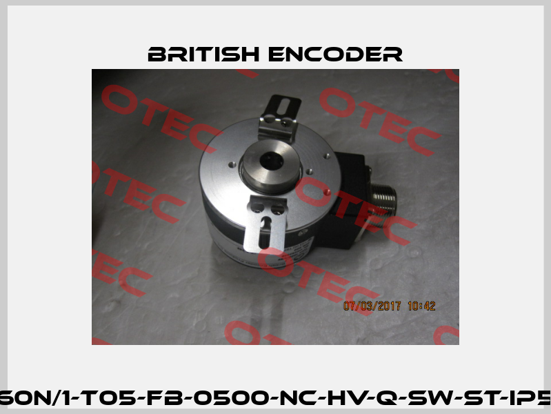 760N/1-T05-FB-0500-NC-HV-Q-SW-ST-IP50 British Encoder