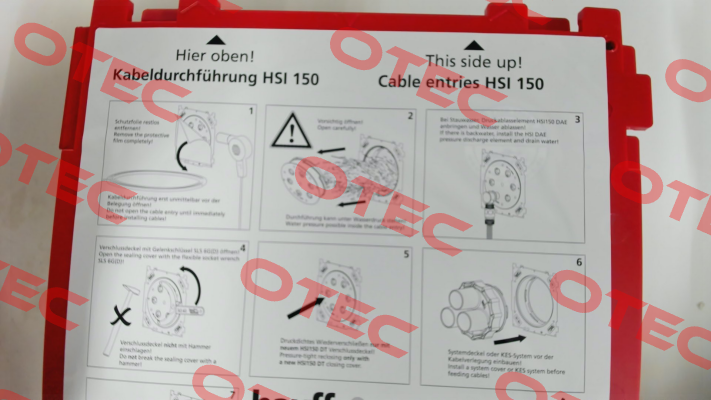 HSI150 1x1 K/100 (3030303428) HAUFF-TECHNIK