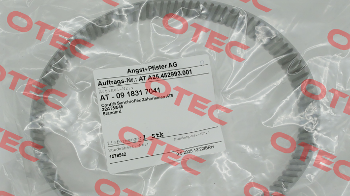 P/N: 0918317041, Type: 32AT5/545 Angst-Pfister
