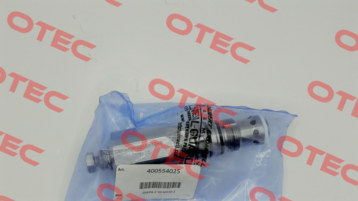 PN: 400554025 / Type:  DWPA-2-10-SM10-2 Bucher