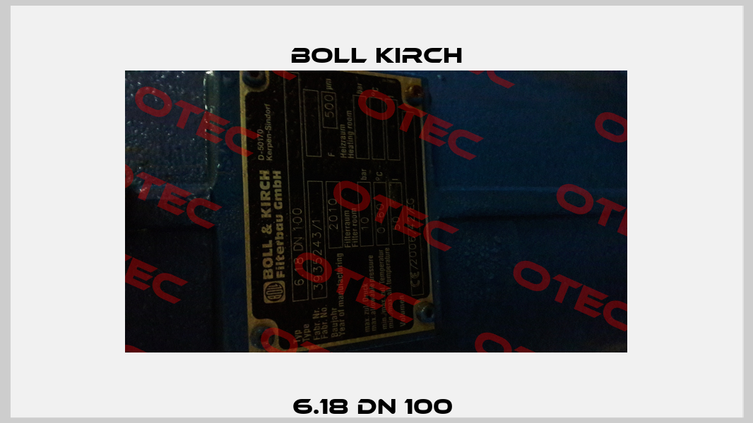 6.18 DN 100  Boll Kirch