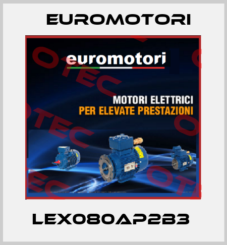 LEX080AP2B3  Euromotori
