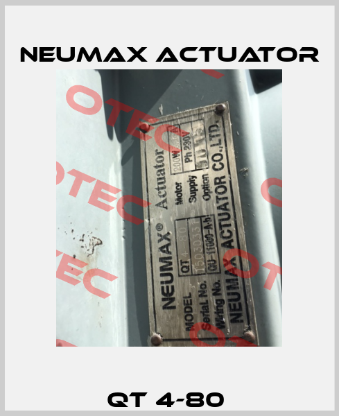 QT 4-80  Neumax Actuator