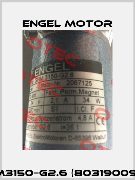 GNM3150−G2.6 (8031900944) Engel Motor