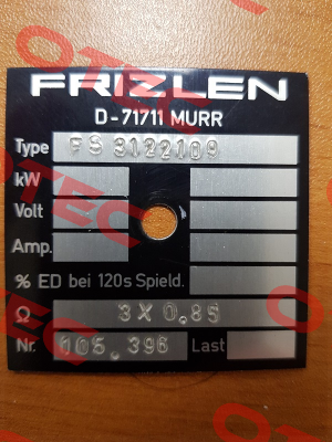 FS3122109-3X0.85  Frizlen