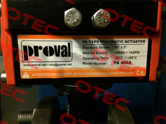 PA40 DA  Proval